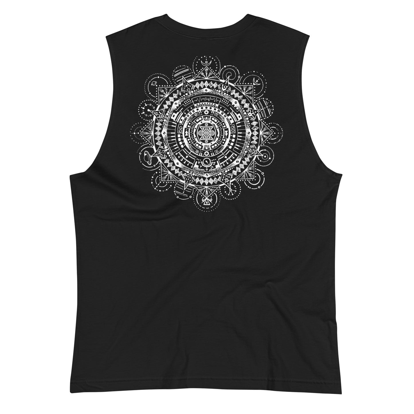 Muscle Shirt "Found in a Forest" white print