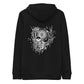 Unisex organic hoodie "OuttaSpace" white