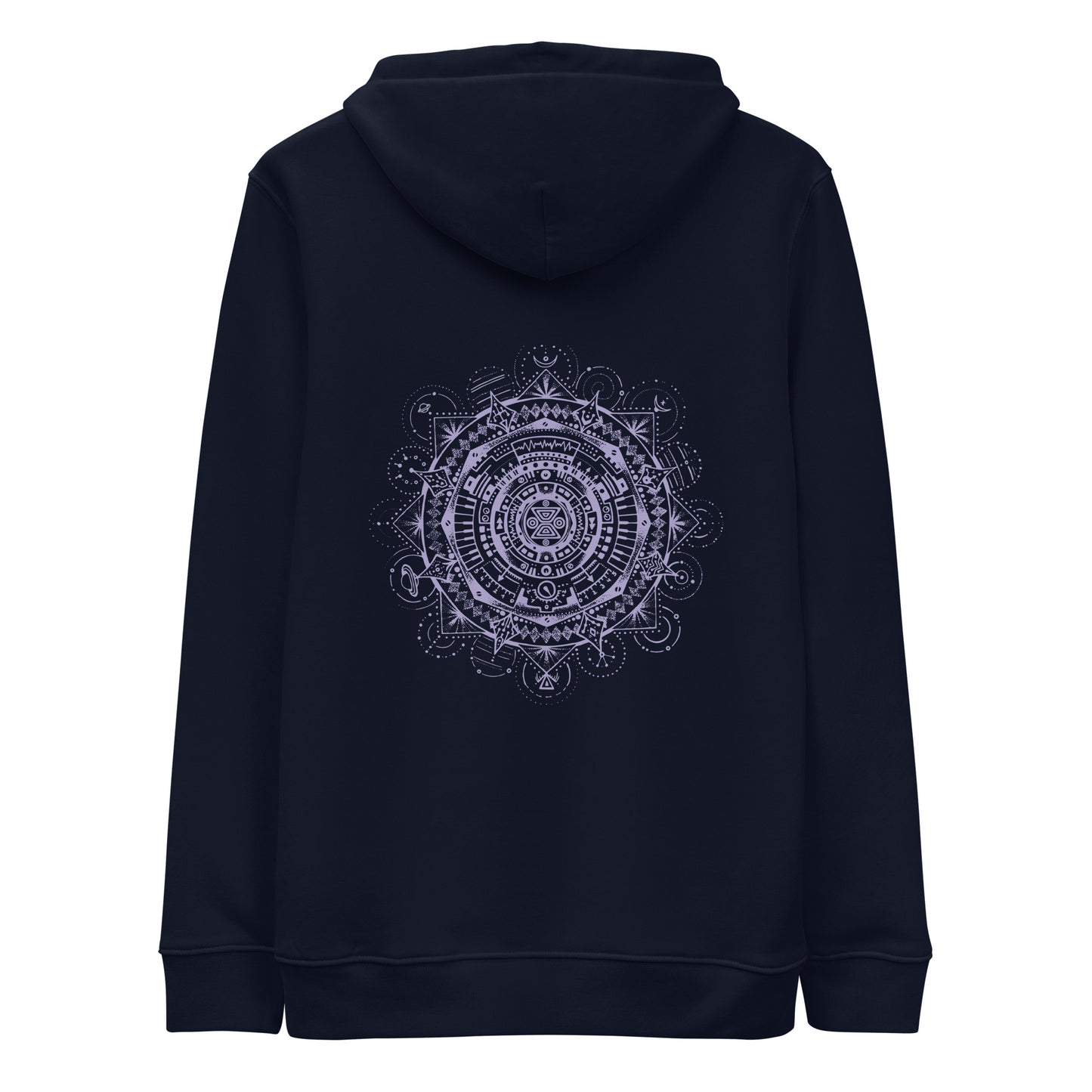 Unisex organic hoodie "Found in a Forest" lavender